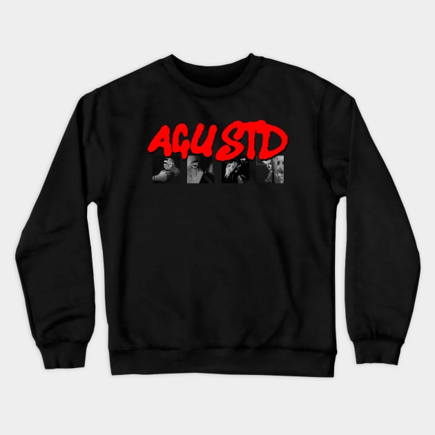 agust d Crewneck Sweatshirt by GlitterMess